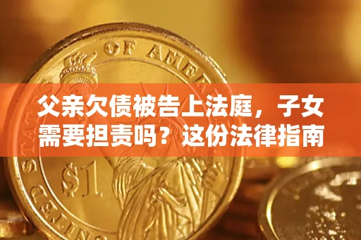 北京父亲欠债被告上法庭，子女需要担责吗？这份法律指南必须看完
