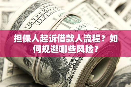 北京担保人起诉借款人流程？如何规避哪些风险？